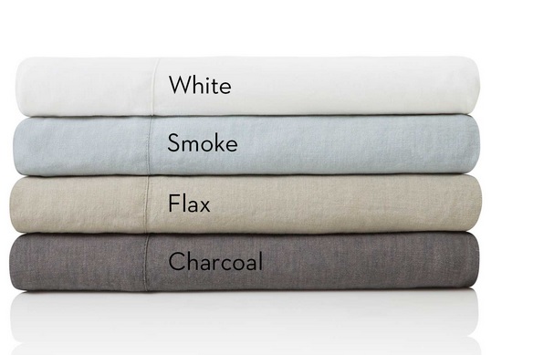 High End French Linen Sheets! Made from Flax grown in France! 4 Color ...